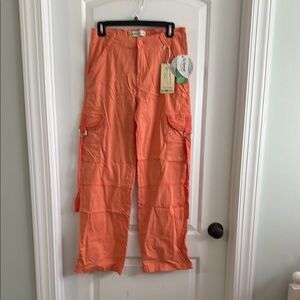 Columbia Orange Cargo Pants